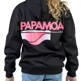 PAP | Black Hoodie | Pink Logo | Kids