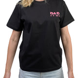PAP | Black T-Shirt | Pink Logo | Adults