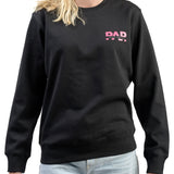PAP | Black Crewneck | Pink Logo | Adults