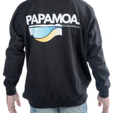 PAP | Black Crewneck | Original Logo | Adult