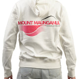 MT | Warm White Hoodie | Pink Logo | Adults