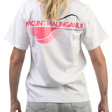 MT | White T-Shirt | Pink Logo | Adults