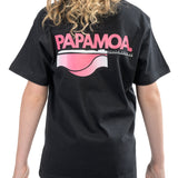 PAP | Black T-Shirt | Pink Logo | Kids